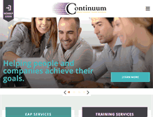 Tablet Screenshot of 4continuum.com